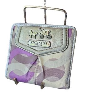 Coach Optic C's. Sateen wallet